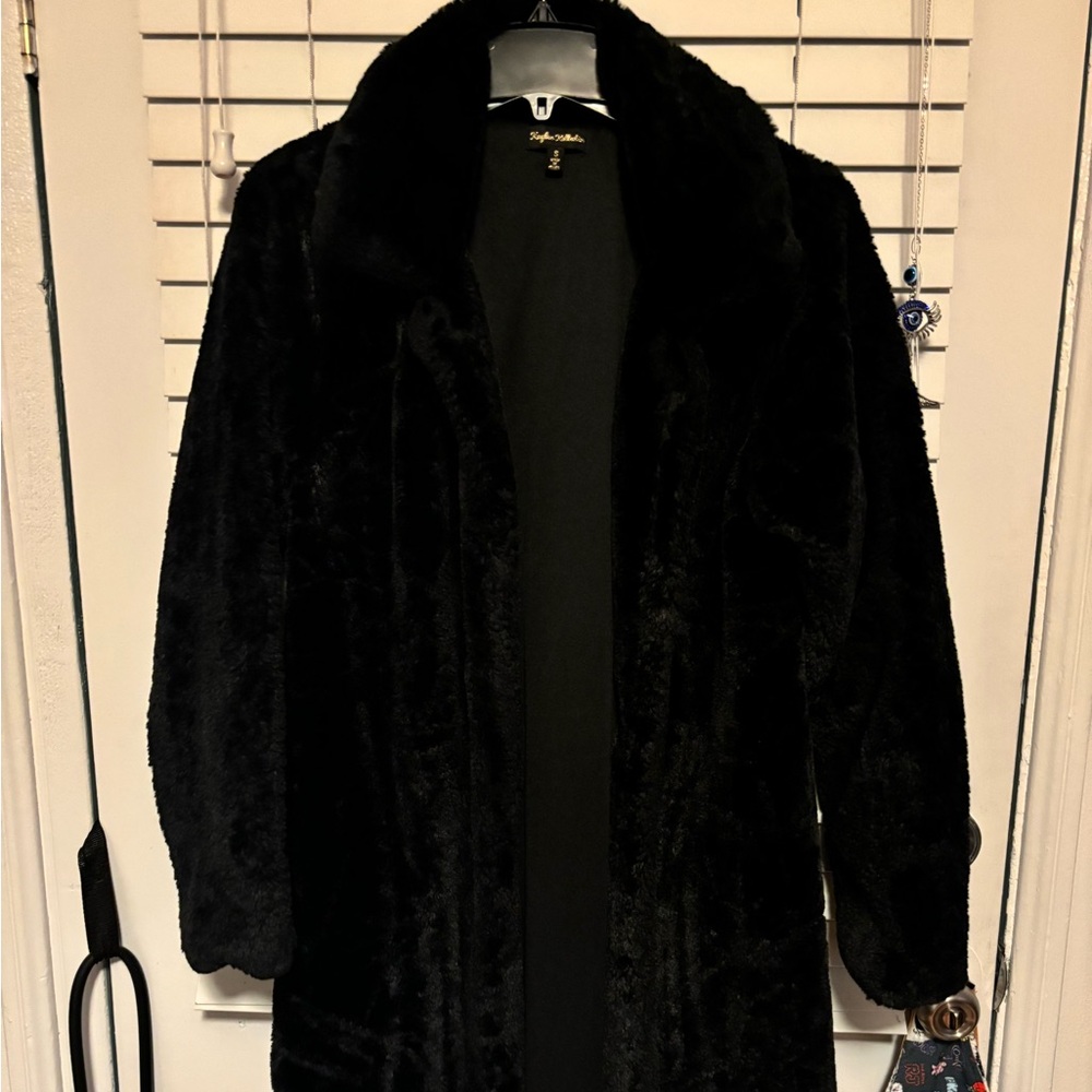 Foxblood Furry Coat